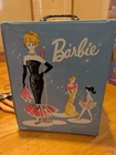 Amazing Two Vintage Barbie Doll Collection Clothing Accessories Carrying Cases