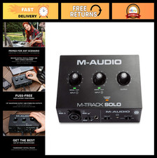 USB Audio Interface for Recording, Streaming Podcasting - XLR, Line DI Input