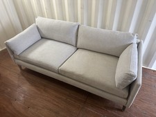 Duresta Soho 3 Seater Sofa / Large Sofa Grey Fabric (2 Available)