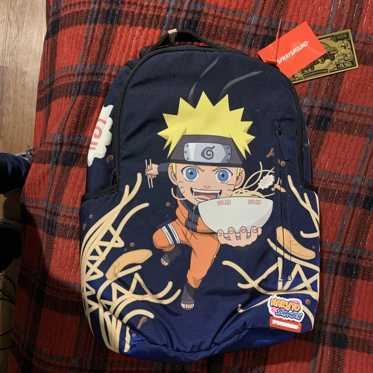 Sprayground NARUTO SHIPPUDEN RAMEN DLXR Backpack School Bag