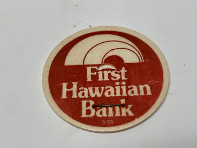 First Hawaiian Bank Milchdeckel POGS 1993 Original