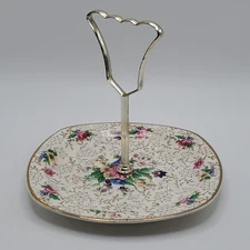 Stylecraft By Midwinter Chintz Pattern Egg Cups Tray Staffordshire England *READ