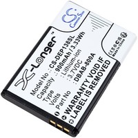 Akku Kompatibel Mit Doro Typ DBAB-800A 3,7V 900Mah/3,3Wh Li-Ion Schwarz