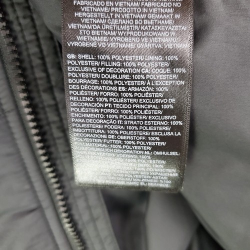 NORTH FACE X ABBVIE ONCOLOGY Size Medium Mens Insulated Puffer Vest Black NEW - Picture 20 of 20