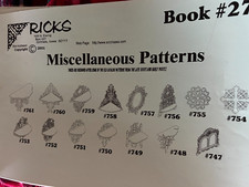 Scrollsaw "Miscellaneous Patterns" 11x17 pages. Make wooden shelves Rick's 27