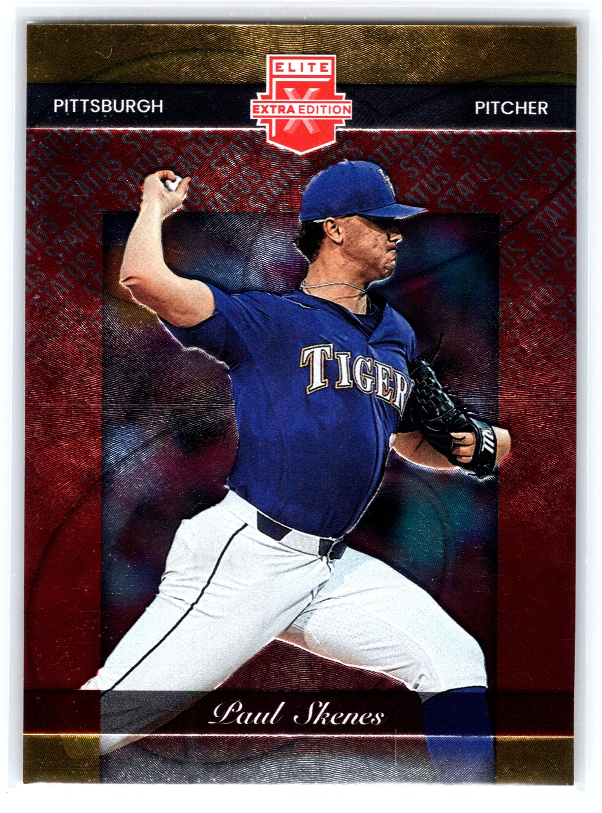 2023 Panini Elite Extra Edition #160 Paul Skenes Status Red #/199