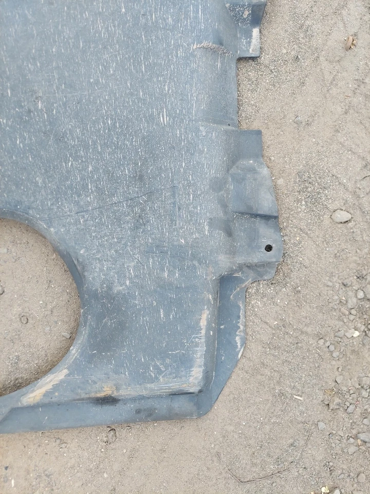 00-06 Mercedes W220 S55 AMG CL500 RWD painel de cobertura de proteção contra respingos inferior do motor fabricante de equipamento original - Imagem 4 de 4