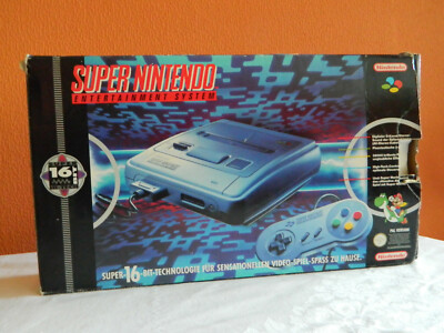 Super Nintendo Entertainment System Super 16 Bit Entertainment System Grau..OVP