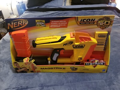 Nerf Icon Series N-Strike Magstrike, Rapid Fire, NEW !!! Make
