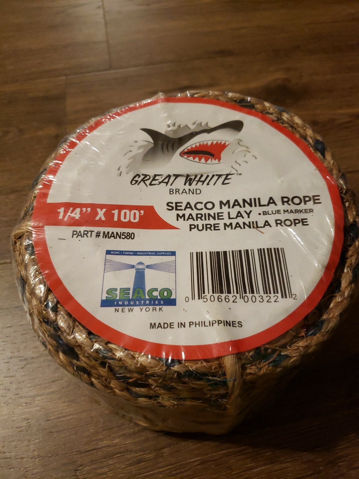 Great White Brand Rope 1/4