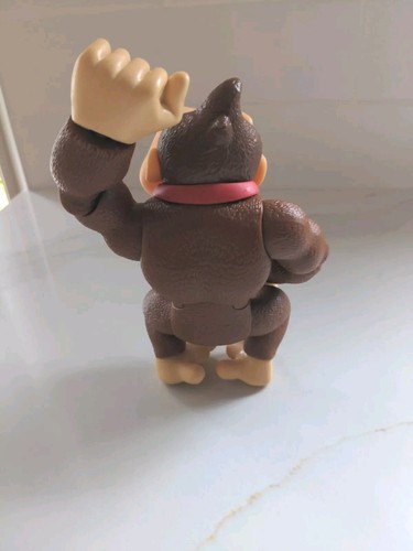 Donkey Kong - Nintendo Jakks Pacific 2014 -Super Mario Figurine -Adjustable - Picture 4 of 9