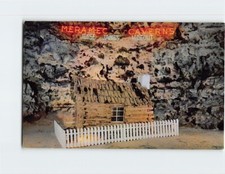 Postcard Moonshiner's Cabin Meramec Caverns Stanton Missouri USA