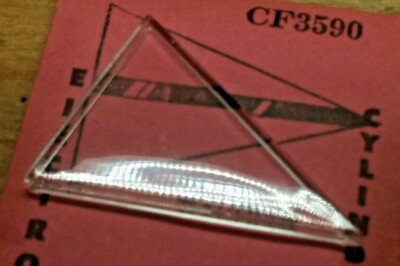 Vintage NOS Electro-Cylinder CF-series Fancy Watch Acrylic Crystal--Choose Size