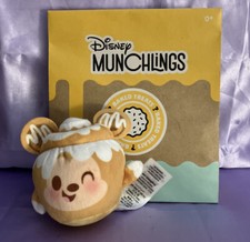 Disney Munchlings Baked Treats MICKEY MOUSE Cinnamon Swirl Bun Plush New
