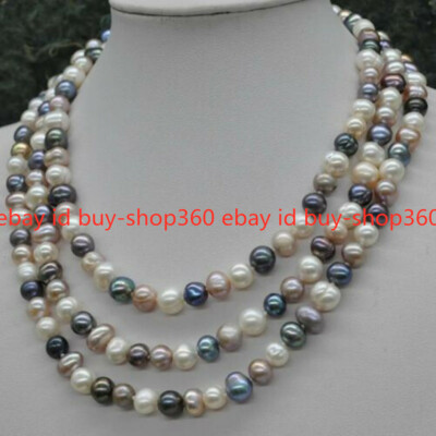 ブレスレット LESS IS MORE long pearl necklace s-l400.jpg