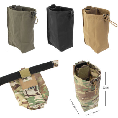 Tactical Waist MOLLE Dump Pouch Single Quick Pull