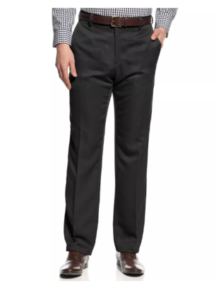 にんにん Kenneth Cole Reaction Slim-Fit Urban Dress Pants Black Size 38x29