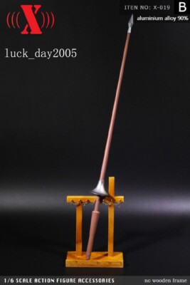 X-TOYS 1/6 X-019-B Metal Knight Jousting Lance/Spear fit for 12'' Action Figure