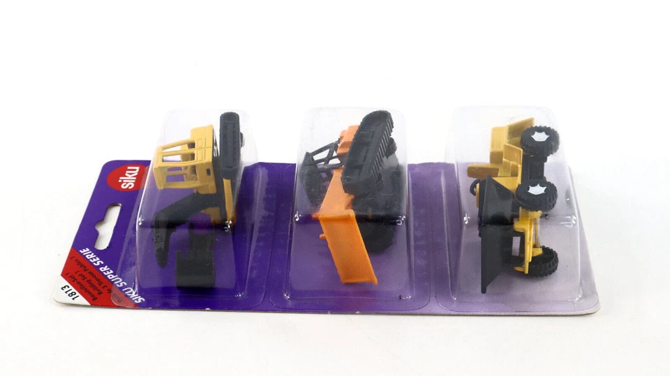 Siku Super Serie Building Set 1813 Crane Bull Dozer Construction New Sealed - Image 4 of 4