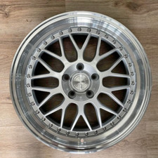 18x8.5 Aodhan Ah02 5x120 35 Silver 18 Inch Wheels Rims For Bmw 325 330 328 Rims