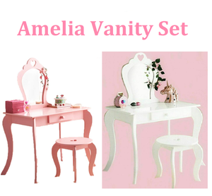 amelia kids dressing table