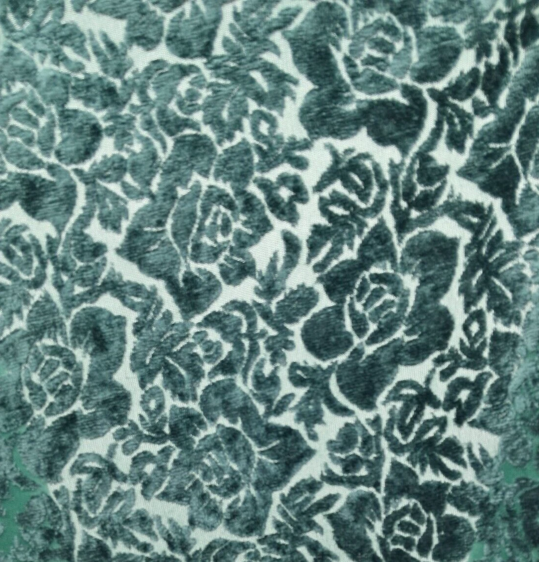 UNDERCOVER Vestito Babydoll Vintage Victorias Secret Velluto Burnout Slip Taglia M Verde Chemise