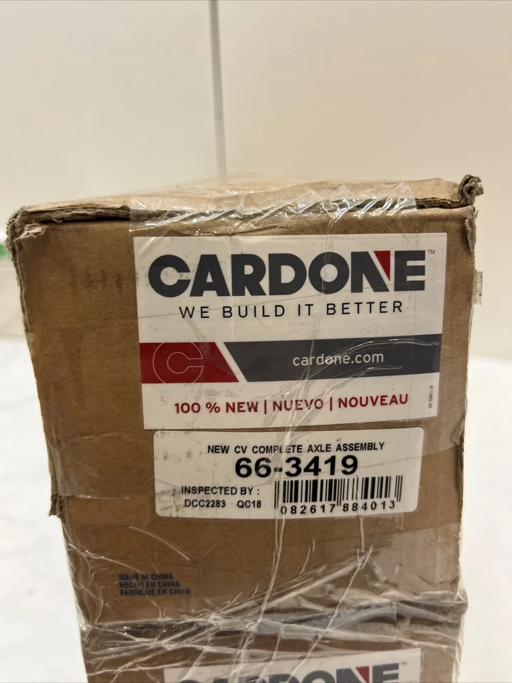 Montajes de eje CV Cardone del lado del pasajero delantero y del conductor para Jeep 66-3418 66-3419 Foto 3 de 4