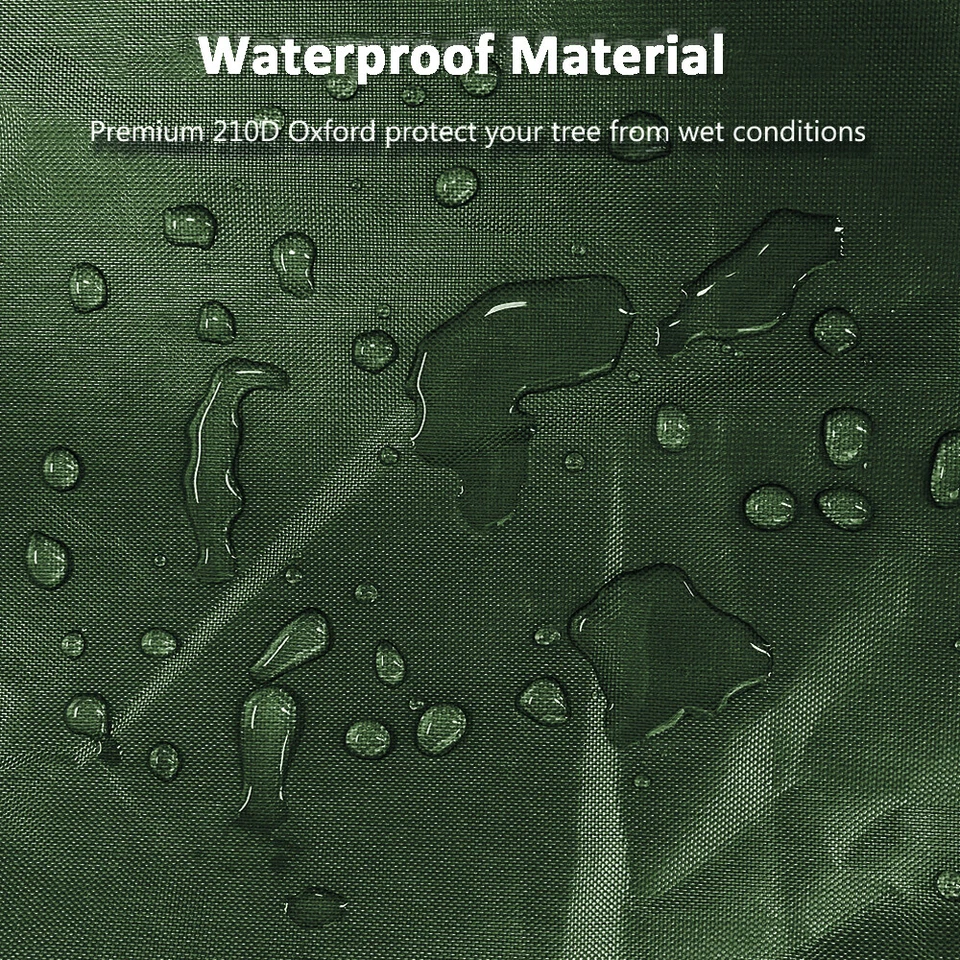 Heavy Duty Christmas Tree Storage Bag Container Waterproof Sack up to 9ft Tree - Image 4 of 4