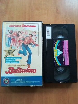 BELLISSIMO  -   ADRIANO CELENTANO     - VHS VPS VIDEO