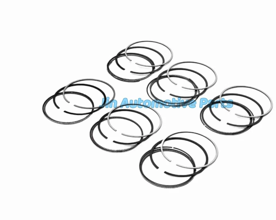 6x Piston Rings Set For Mercedes-Benz W204 W212 W166 W221 S350 C218 M276 3.5L V6 - Image 4 of 4