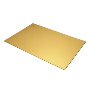 Sous Main Bureau En Cuir Jaune Antiderapant Coutures Artisanales Cm 90x60 Ebay