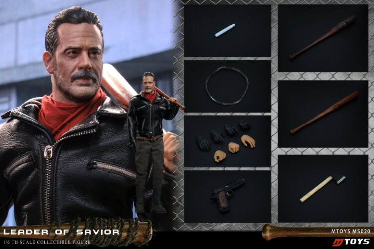MTOYS MS020 1/6 The Walking Dead Negan Leader Of Savior Male