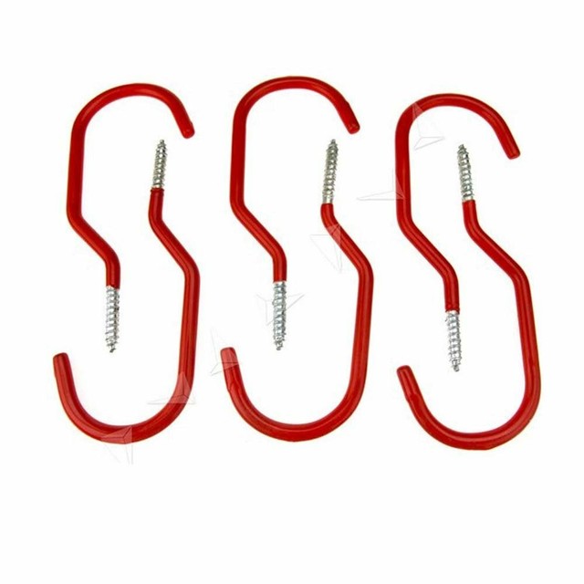 Racks Stands Red Pack Of 4 Aiyoo Bike Hooks Heavy Duty Bicycle