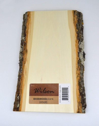 Basswood Planke (klein (7-9 x 11 x 3/4 Zoll) - Bild 1 von 7