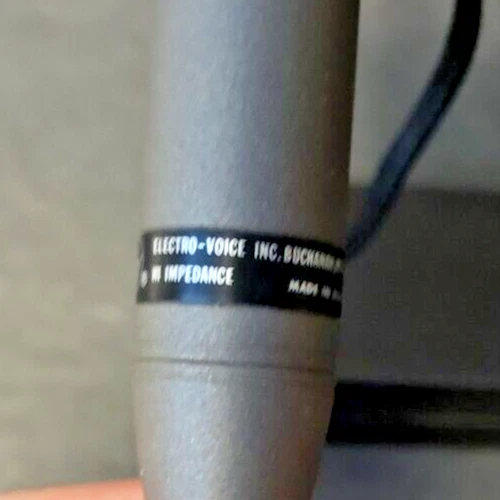1950's Electro-Voice EV 647A Lavalier Dynamic Microphone Mic. Long Cord W/ Box - Picture 4 of 13