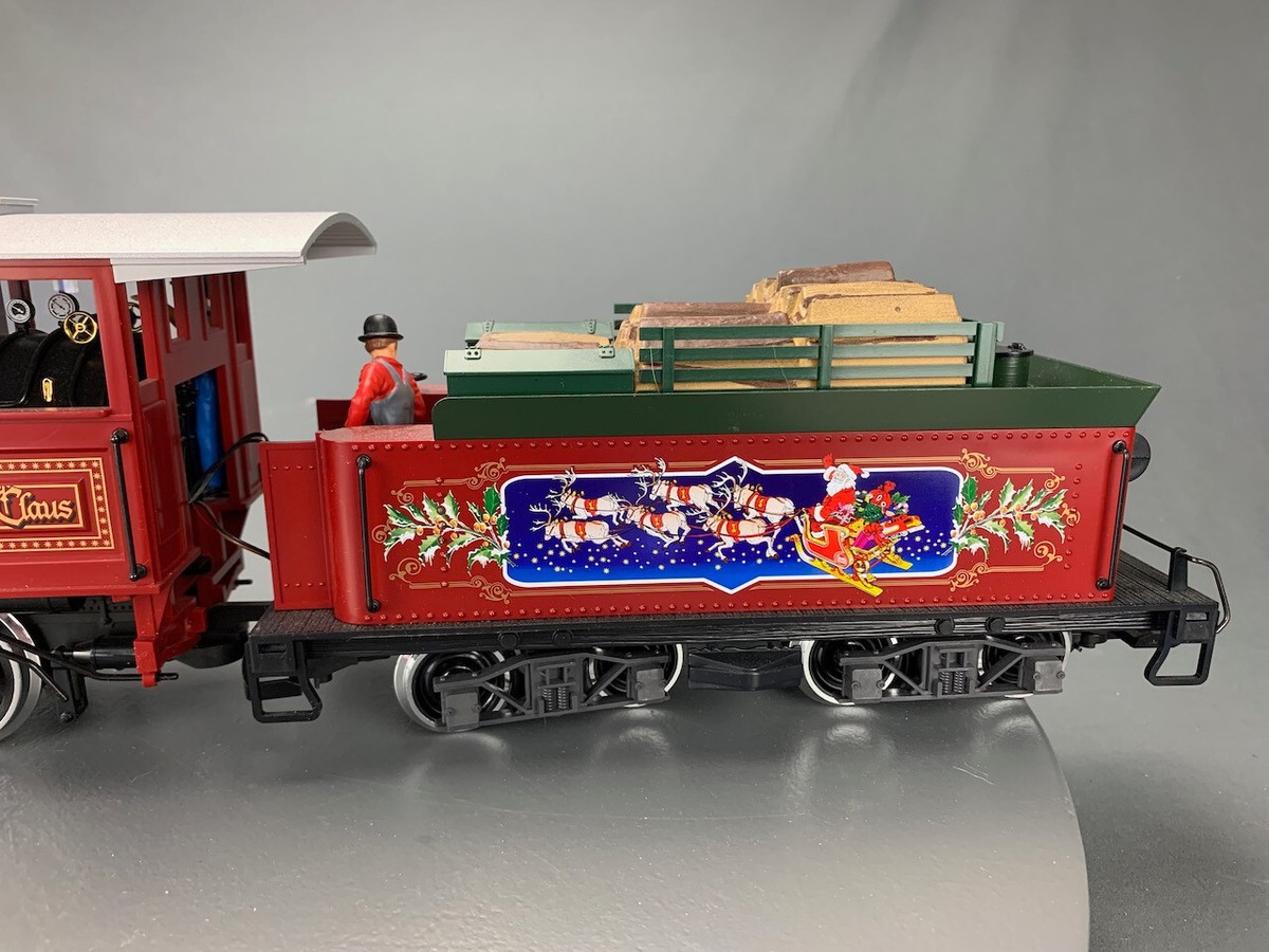 G Scale LGB 27182 Santa Claus 2-6-0 Mogul Steam Loco w/MTS G Scale LGB 27182 Santa Claus 2-6-0 Mogul Steam Loco w/MTS