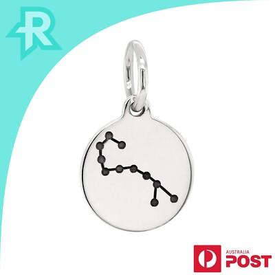 Scorpio Star Sign Sterling Silver 925 Pendant Charm