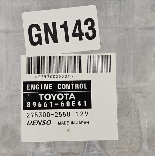 Lexus Gx470 2005 Motor Ordenador 2UZ-FE 89661-60E41 ECU OEM Usado - Picture 2 of 10