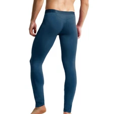 Men's Thermal Long Johns Compression Base Layer Pants Slim-fit Winter Pants
