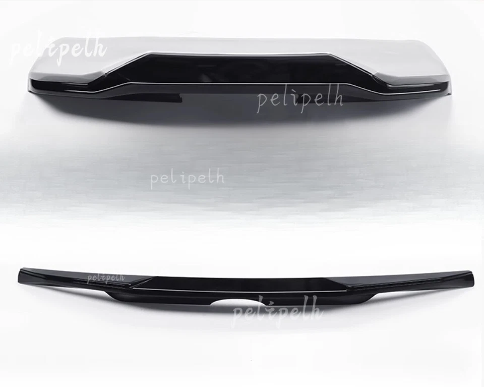 2PCS Glossy black+white Rear Trunk Spoiler Wing Flap For Lexus GX460 400 10-2023 Foto 2 de 4