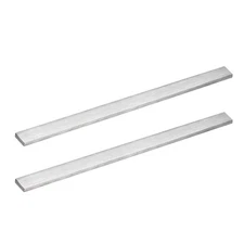 1/8" Thickness 25/32" Wx12" L Flat Bar strip for DIY Brushed Finish Trim 2Pcs