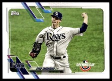 2021 Topps Opening Day Ryan Yarbrough Tampa Bay Rays #203