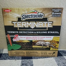Spectracide Terminate Termite Detection & Killing Stakes - 5 Ct.