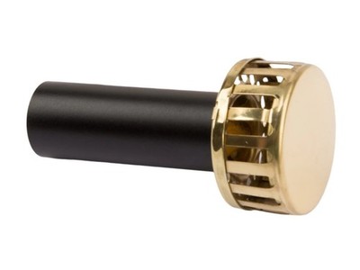 Wilesco Rauchstapel schwarz Messing für D305, D456