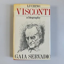 Luchino Visconti A Biography Gaia Servadio 1983 First Edition Print US Franklin