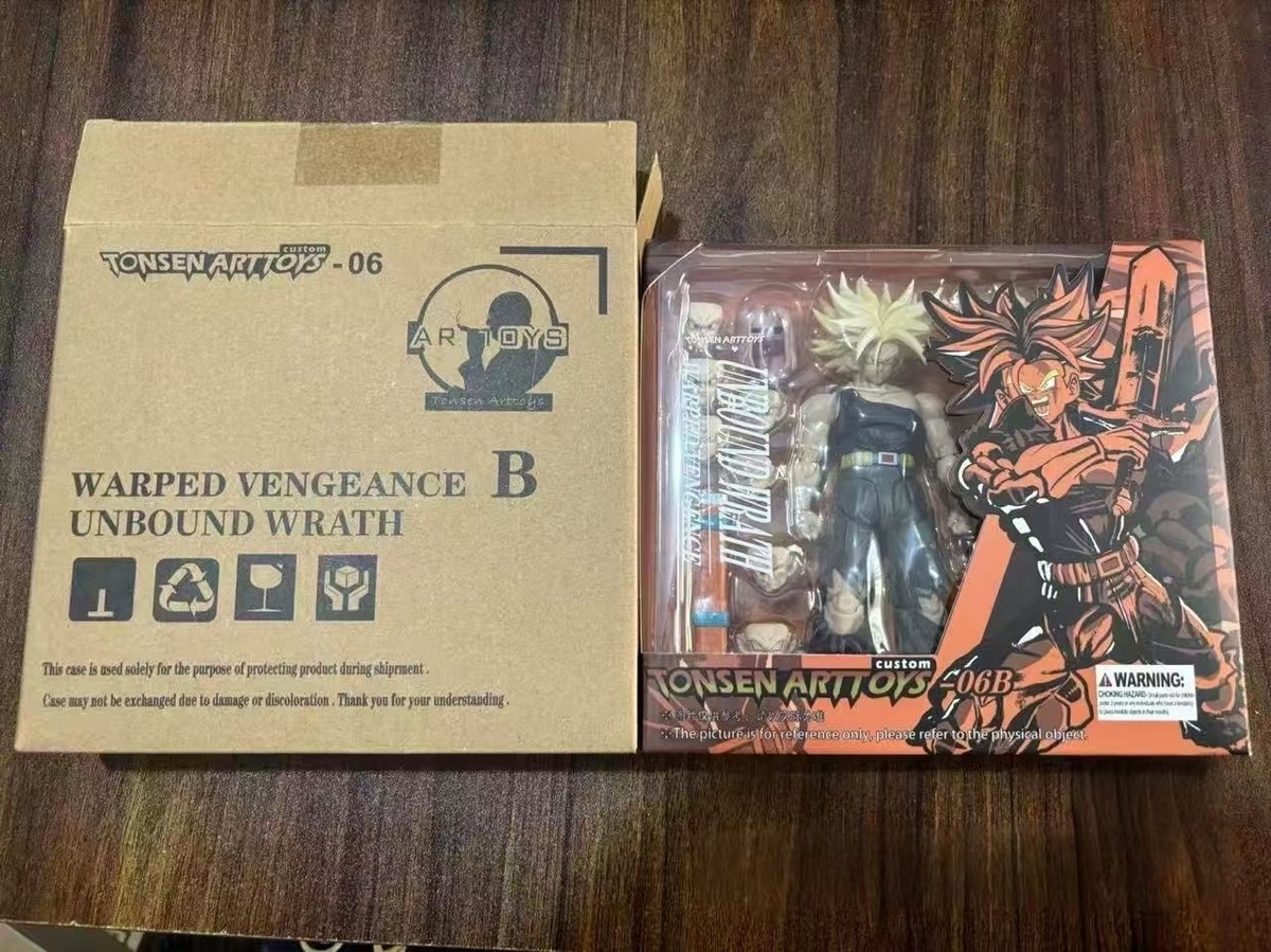 TONSEN ARTTOYS -06B Trunks 1/12 shf Trunks Super Saiyan Trunks