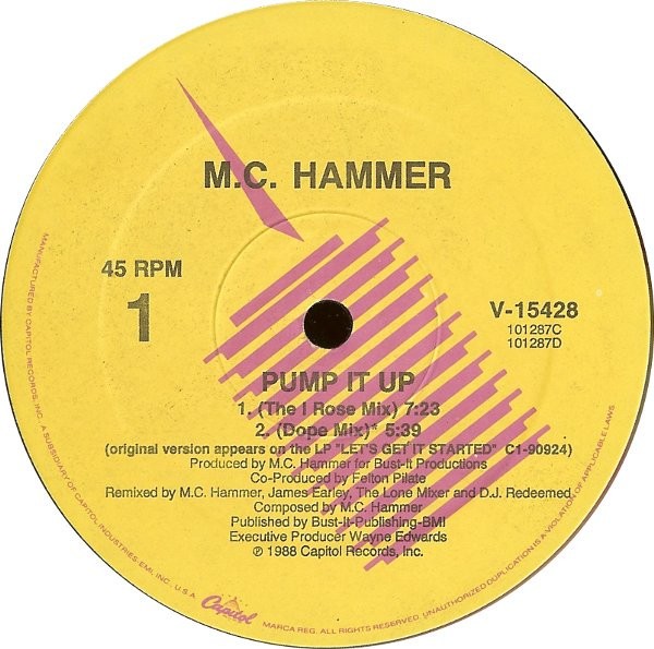 MC Hammer, Pump It Up, (12