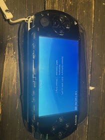 PSP 1000 PSP 1001 Playstation Portable Console with case and upgraded firmware