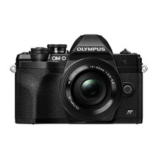 Olympus OM-D E-M10 Mark IV Camera Black  M.Zuiko Digital ED 14-42mm Lens Kit