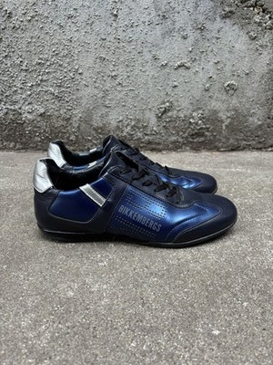 Dirk Bikkembergs Navy And Silver Trainers